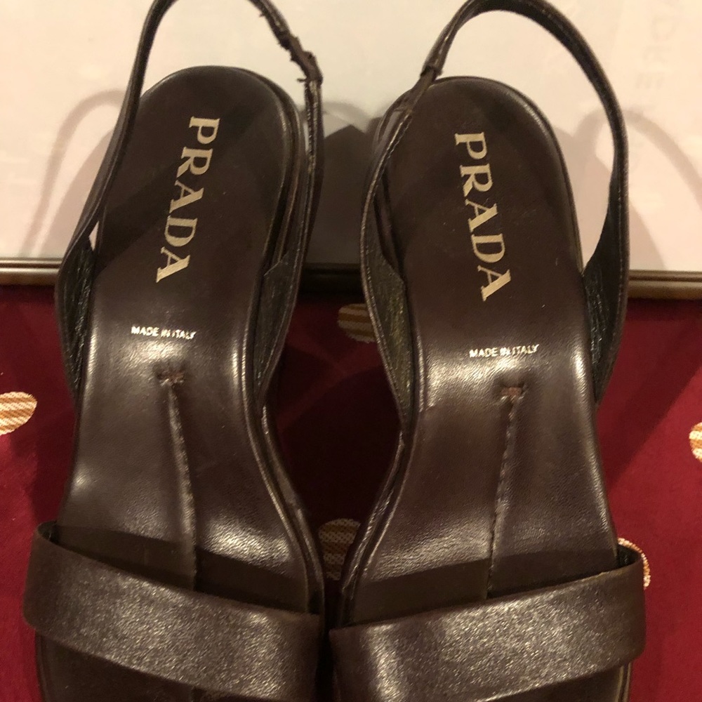 PRADA Women’s Wedge Sandals